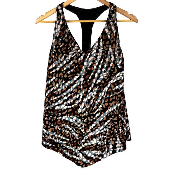 Magicsuit Natural Wonder Taylor Underwire Tankini Top Swimsuit Women's 12 NWOT - Picture 3 of 8